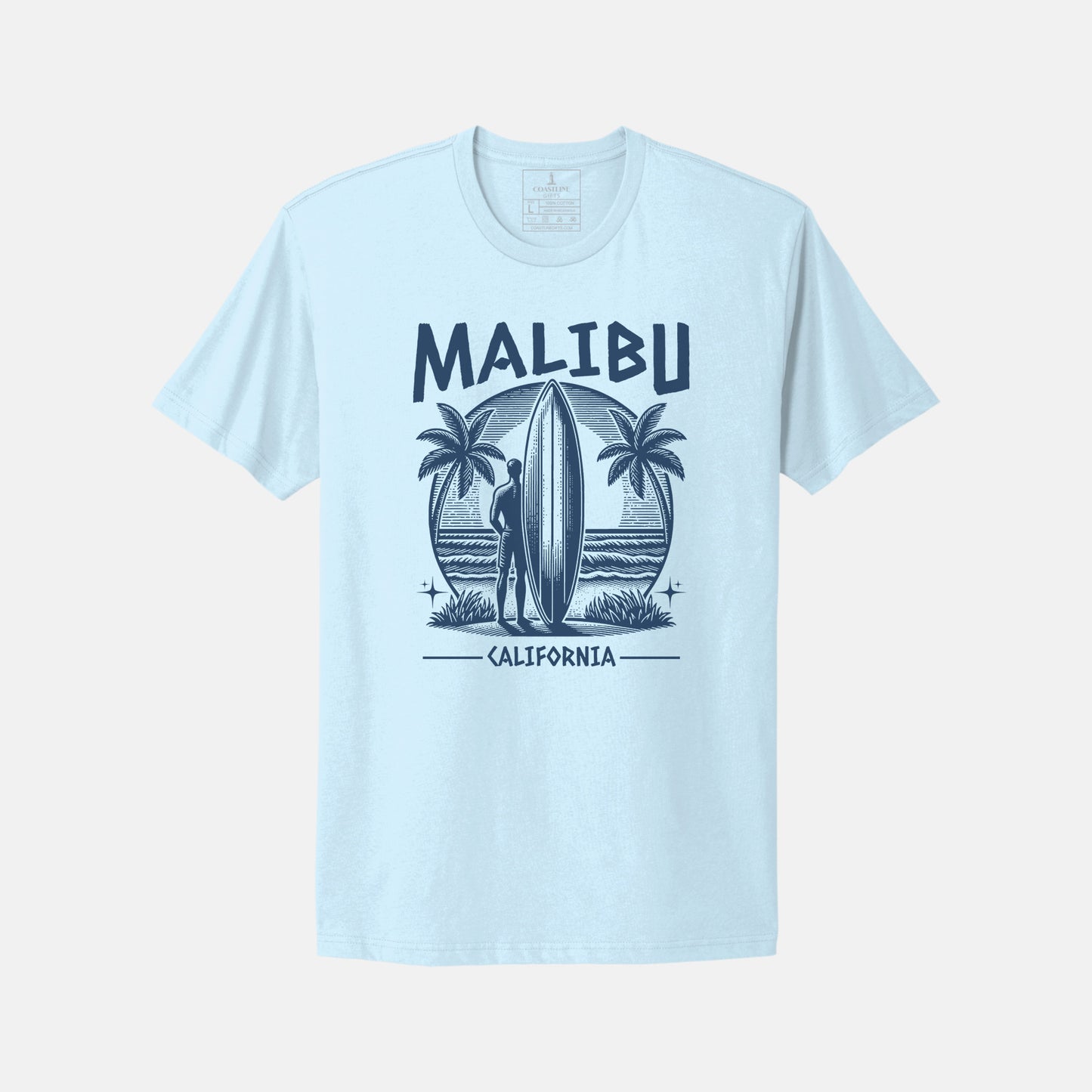 Malibu Surfboard T-Shirt