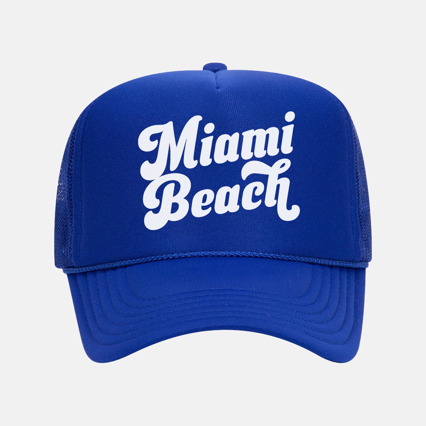Miami Beach Retro Trucker Hat