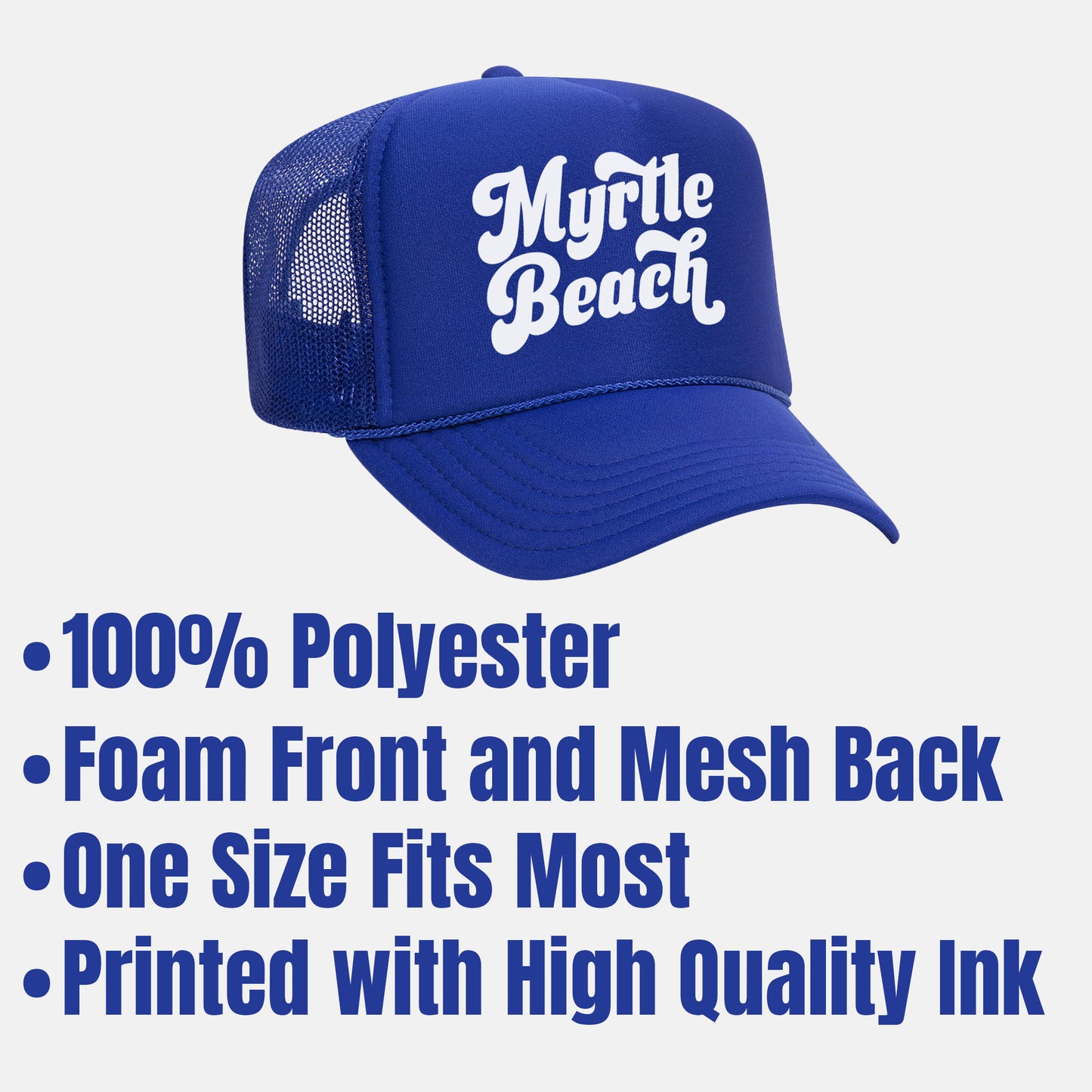 Myrtle Beach Retro Trucker Hat