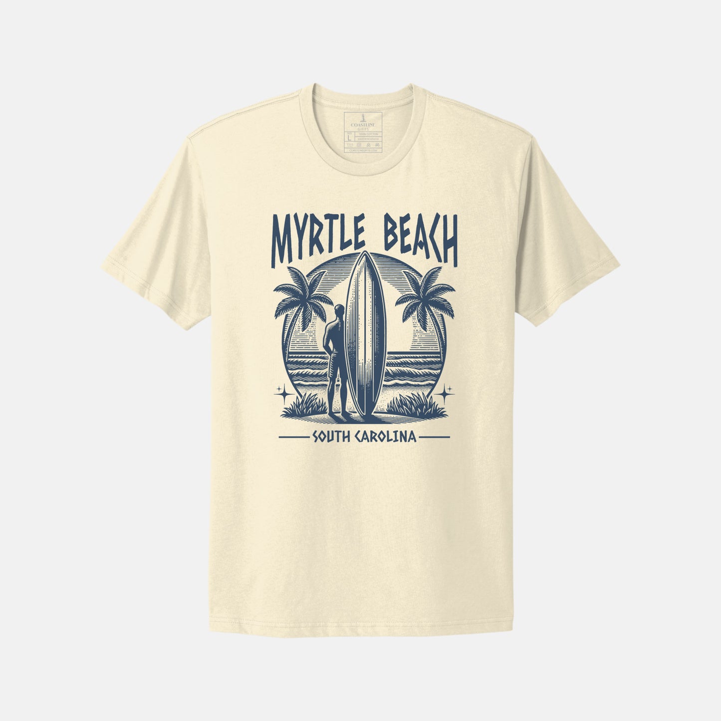 Myrtle Beach Surfboard T-Shirt