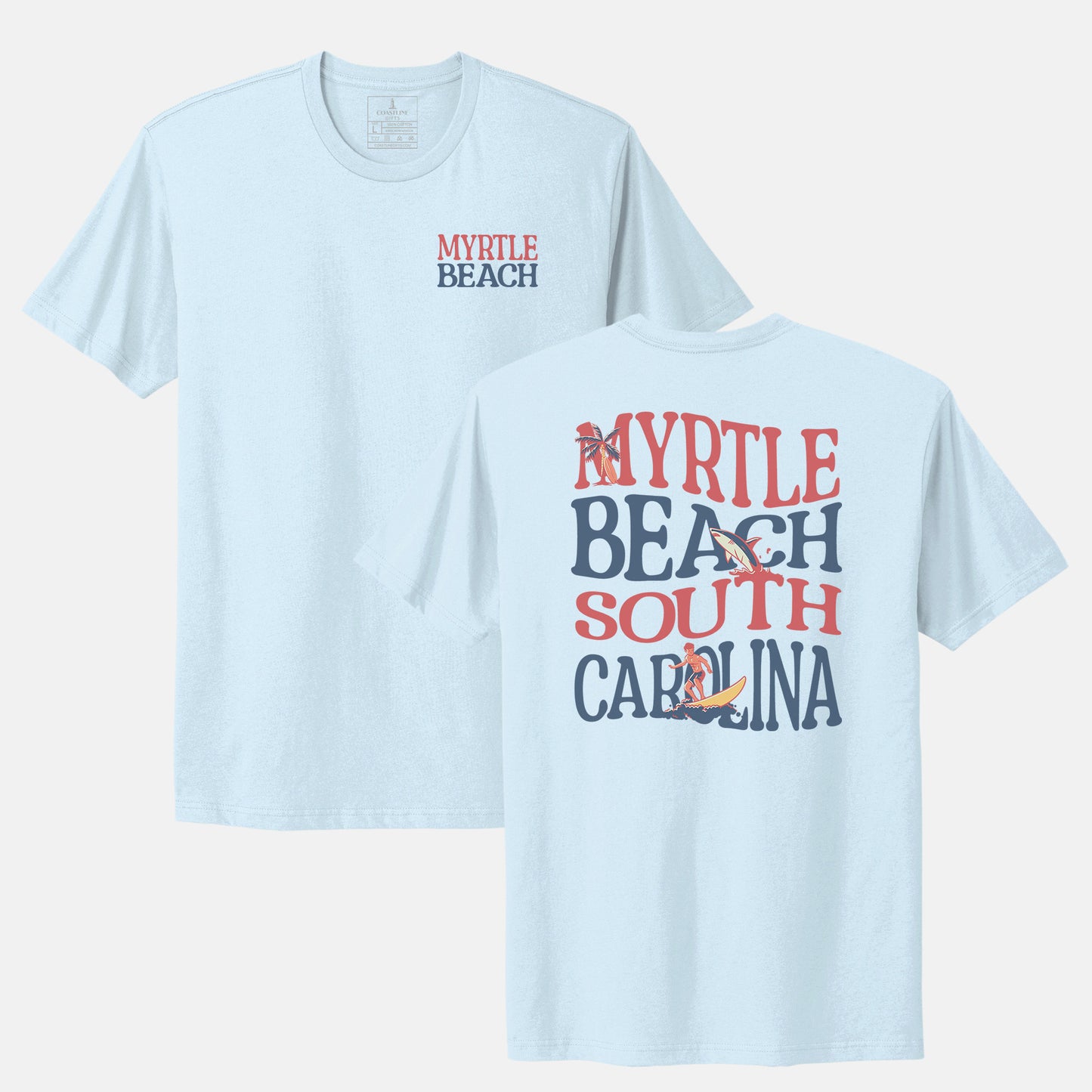 Myrtle Beach Wavy T-Shirt