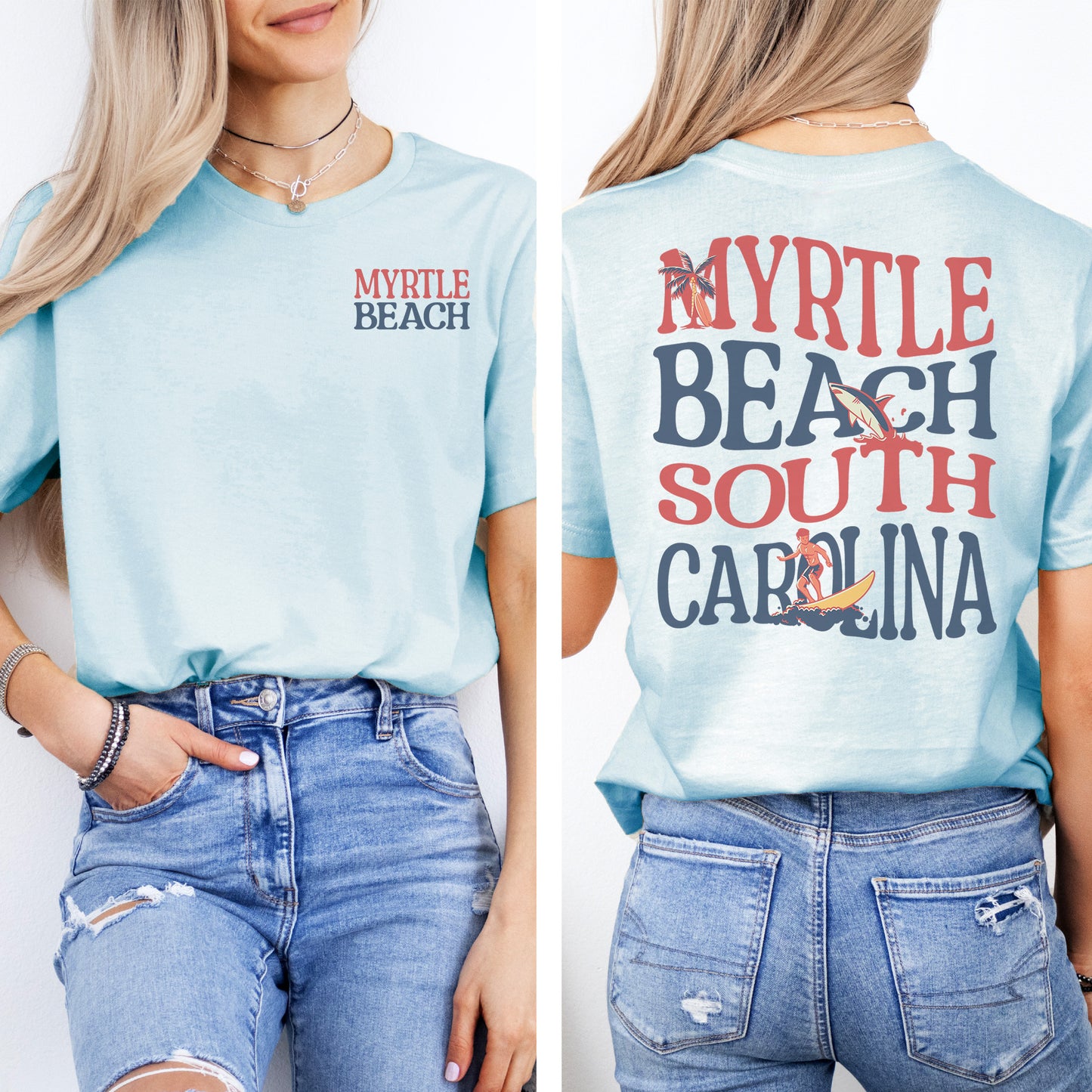 Myrtle Beach Wavy T-Shirt