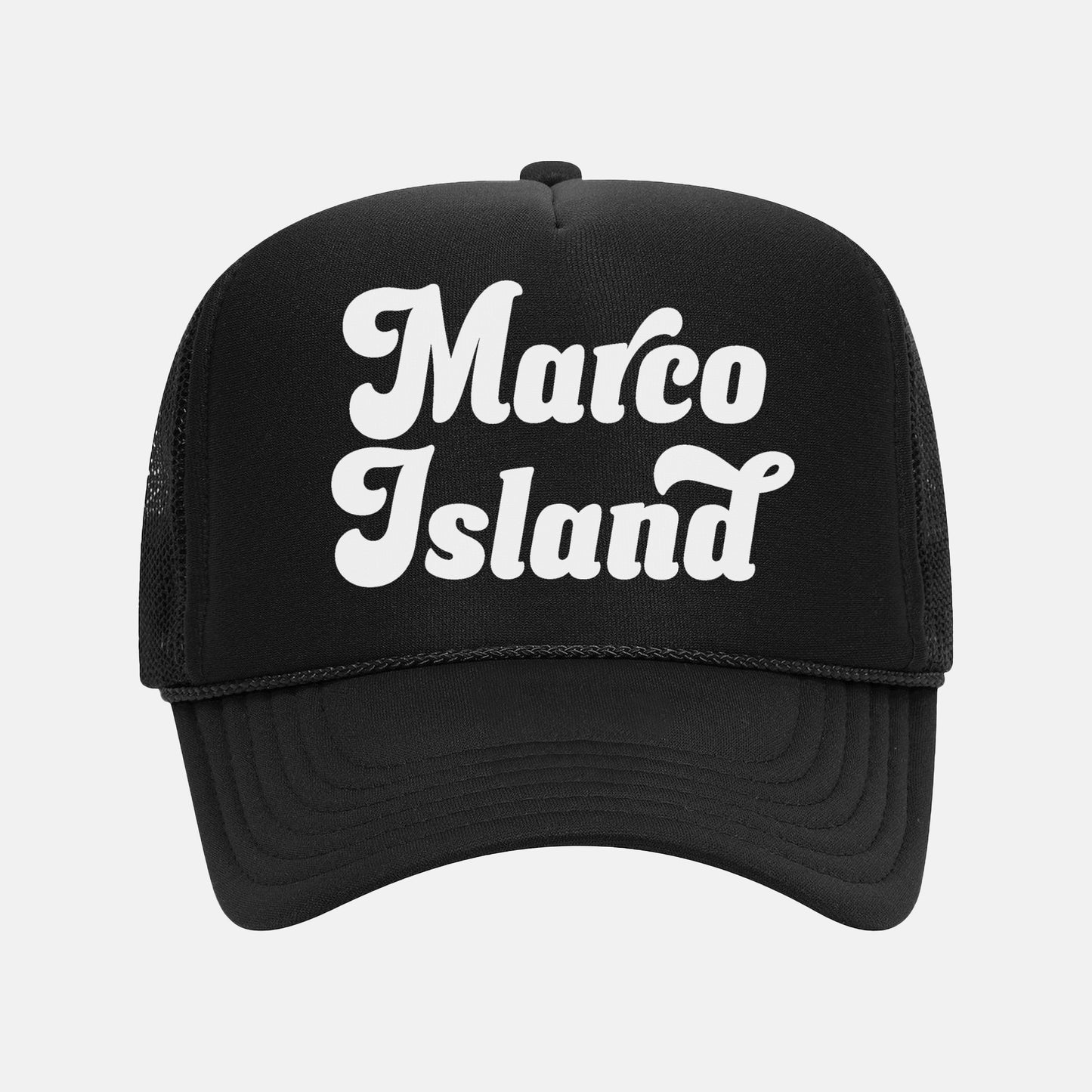 Marco Island Retro Trucker Hat