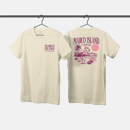 Marco Island Flamingo T-Shirt
