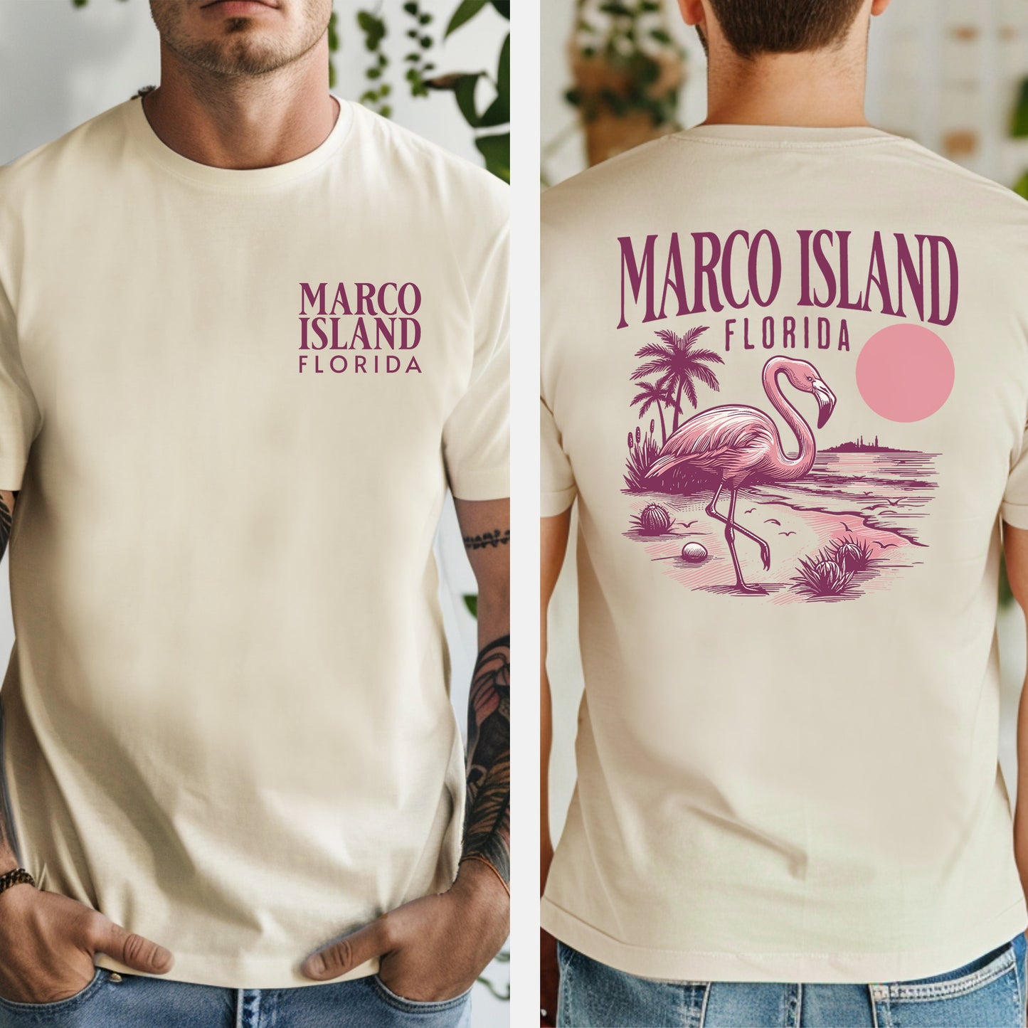 Marco Island Flamingo T-Shirt