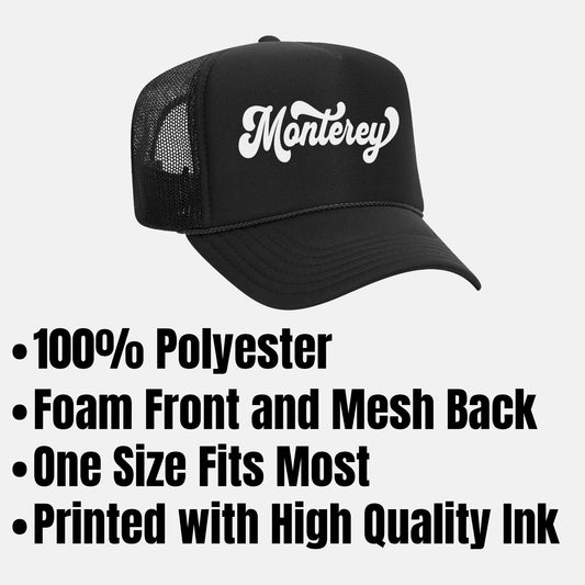 Monterey Retro Trucker Hat