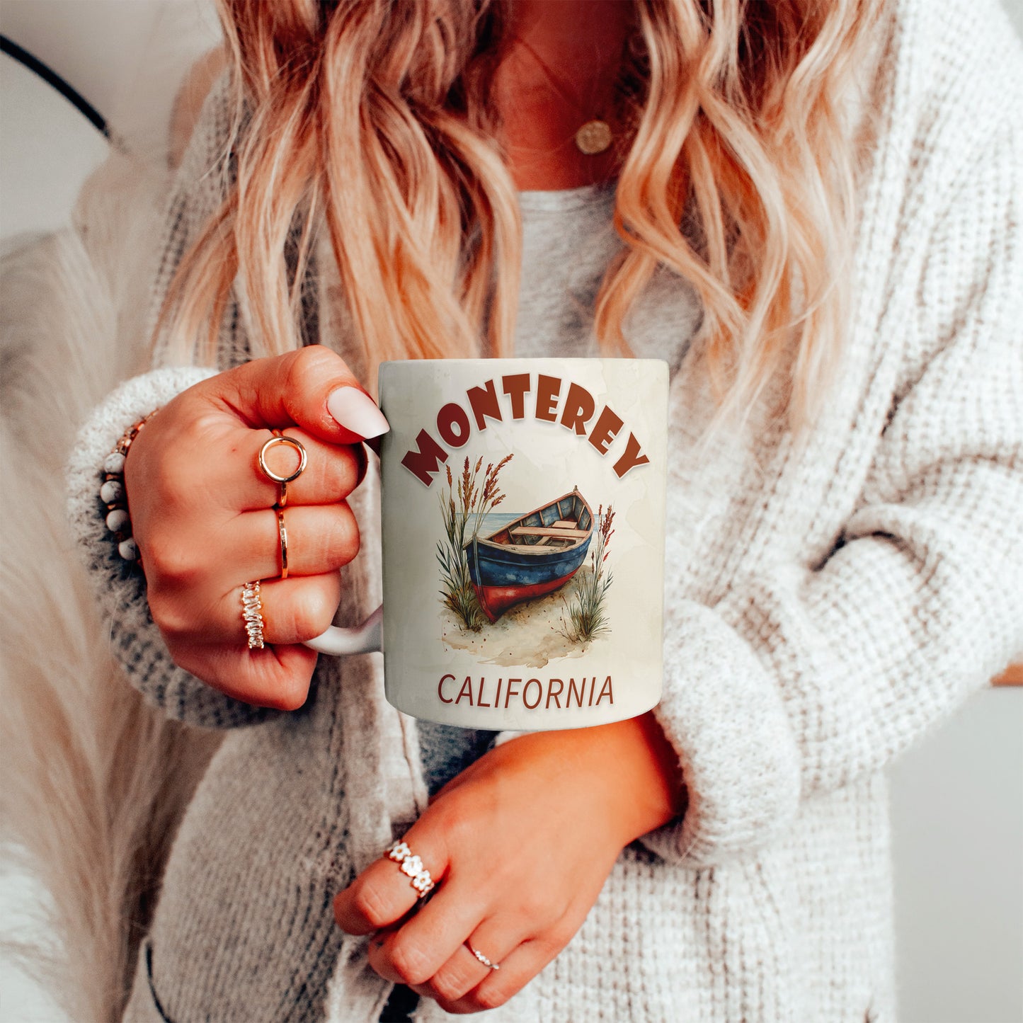 Monterey Rowboat Mug