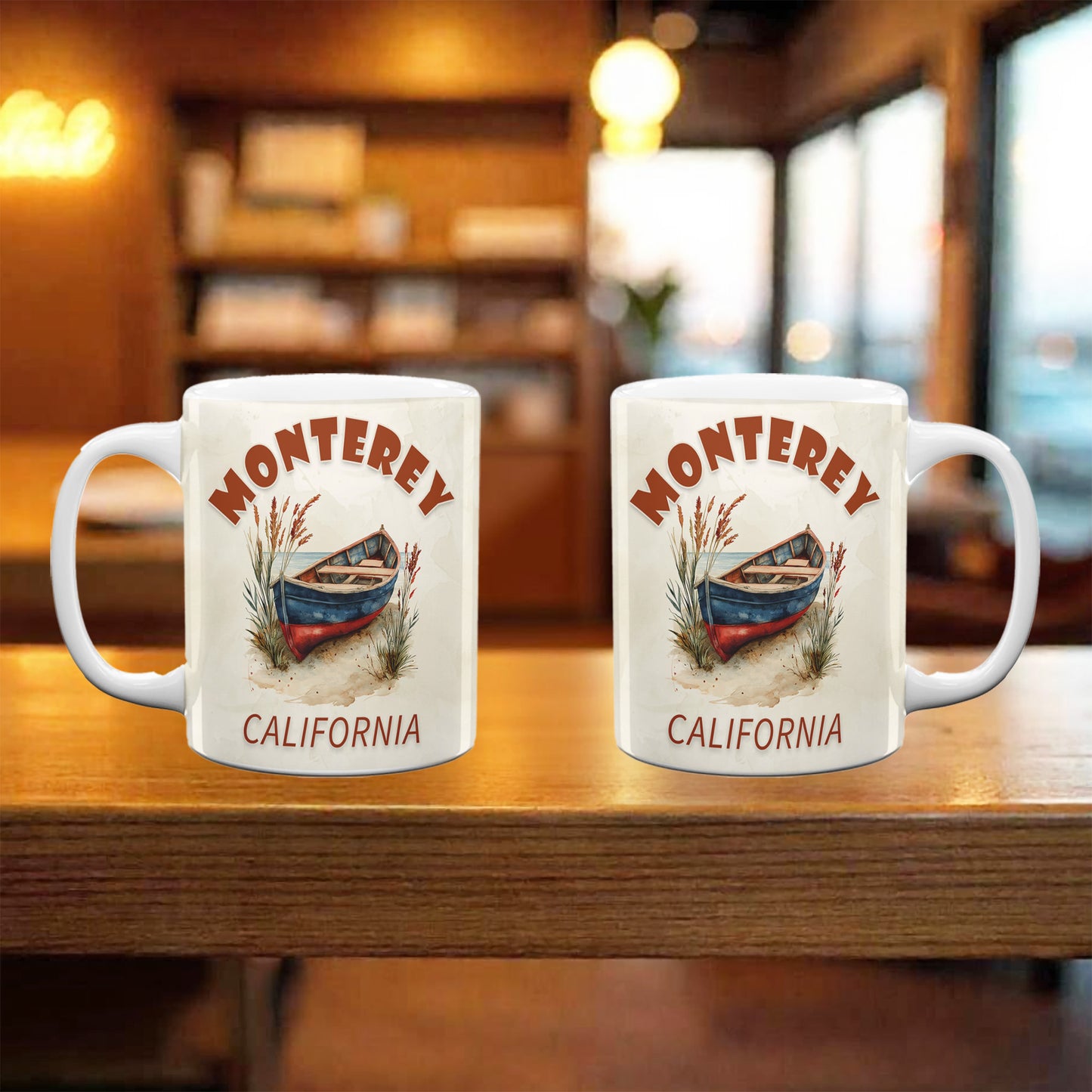 Monterey Rowboat Mug