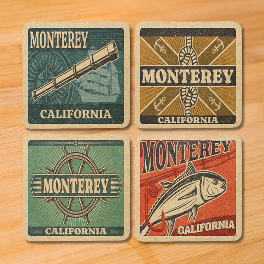 Monterey Vintage Coaster Set