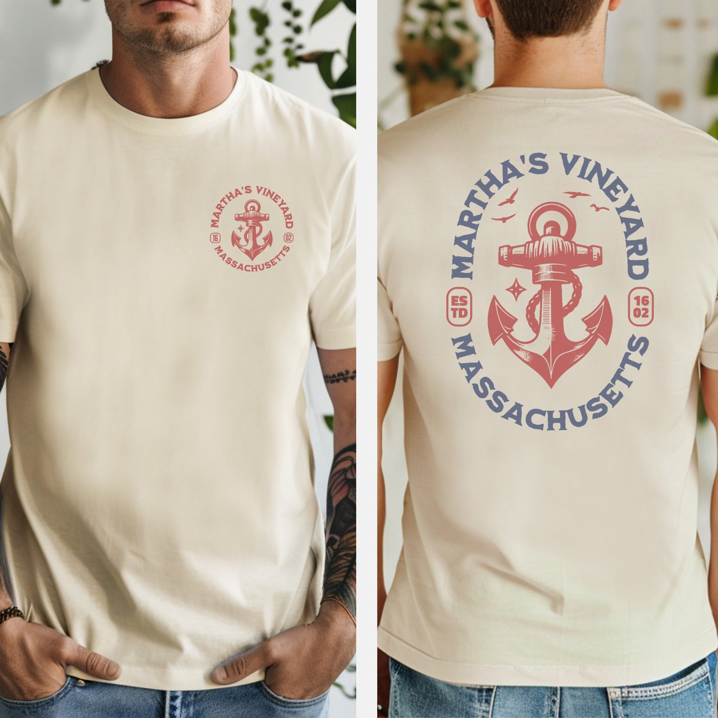 Martha’s Vineyard Anchor T-Shirt
