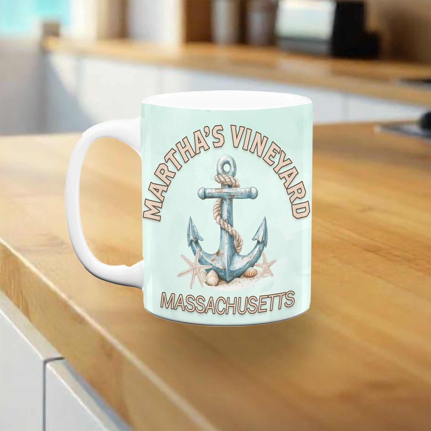 Martha’s Vineyard Anchor Mug