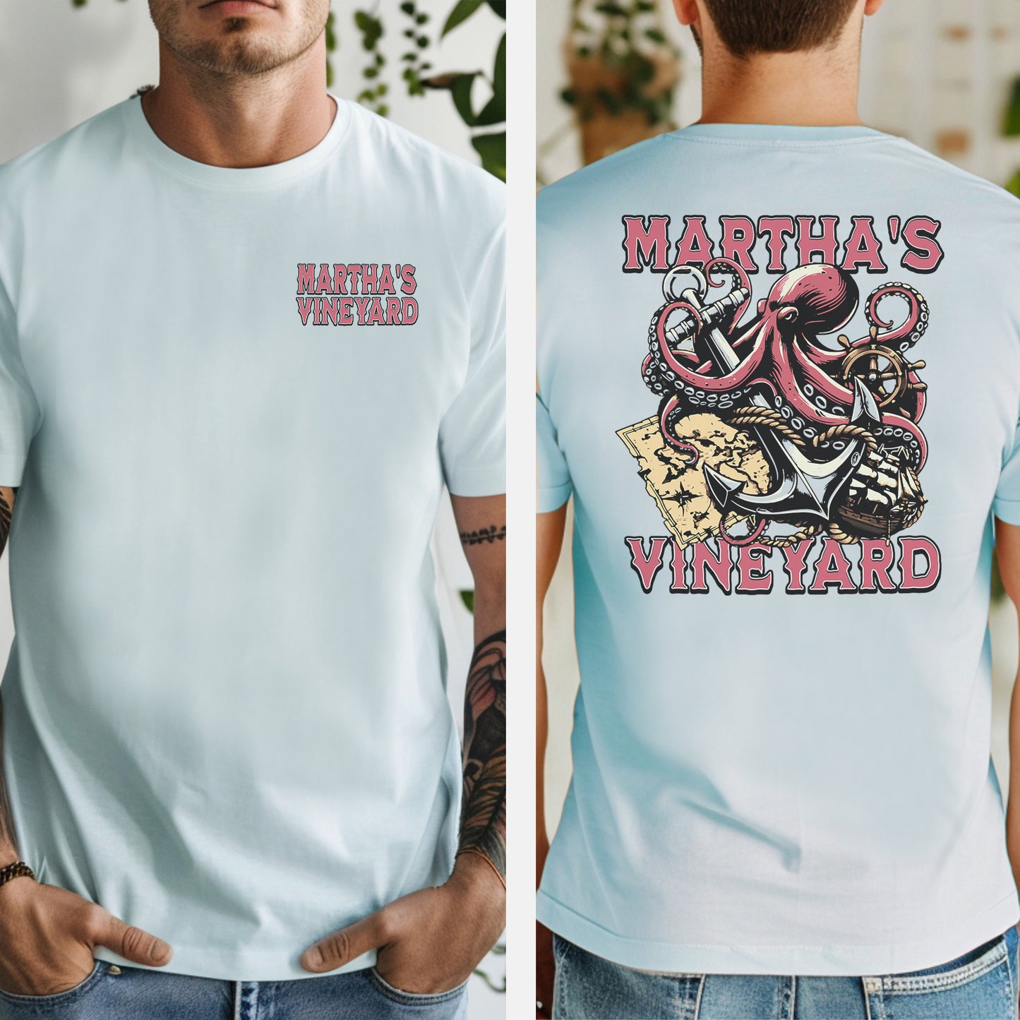 Martha’s Vineyard Octopus T-Shirt