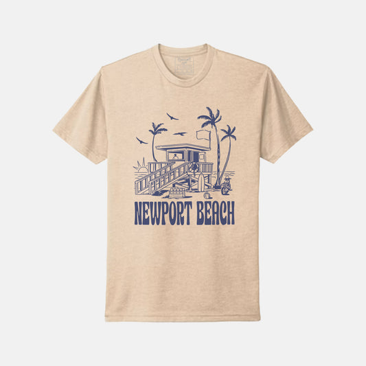 Newport Beach Palm Tree T-Shirt