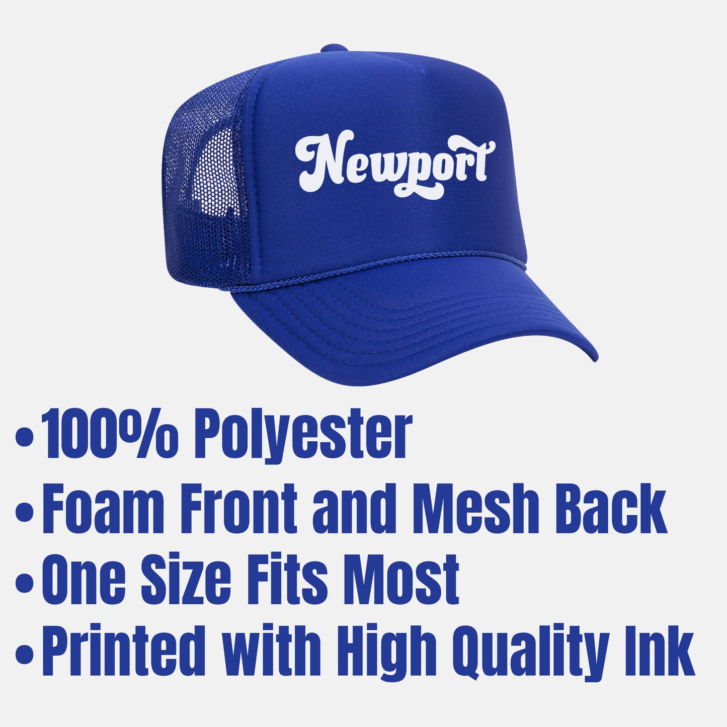 Newport Retro Trucker Hat