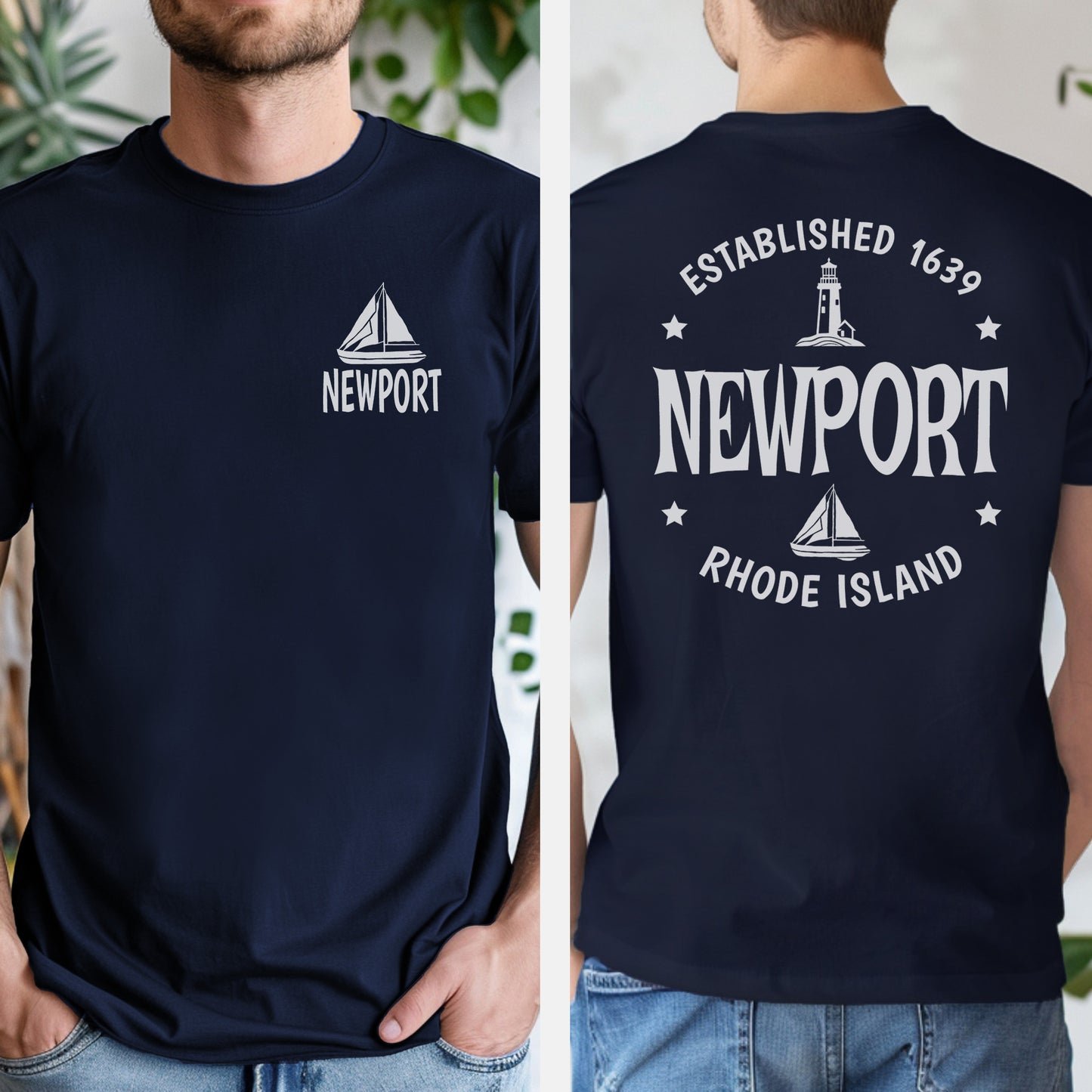 Newport Lighthouse T-Shirt