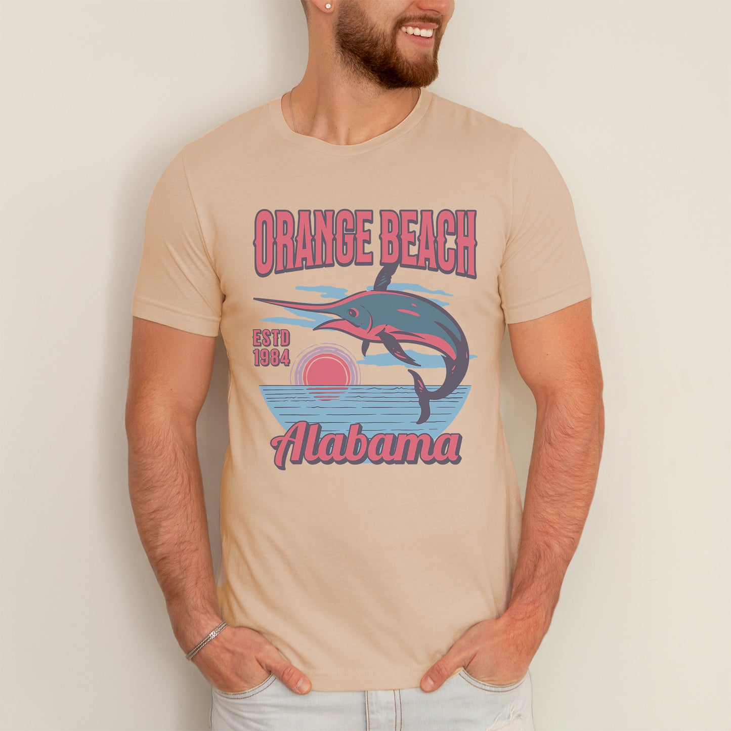 Orange Beach Fishing T-Shirt