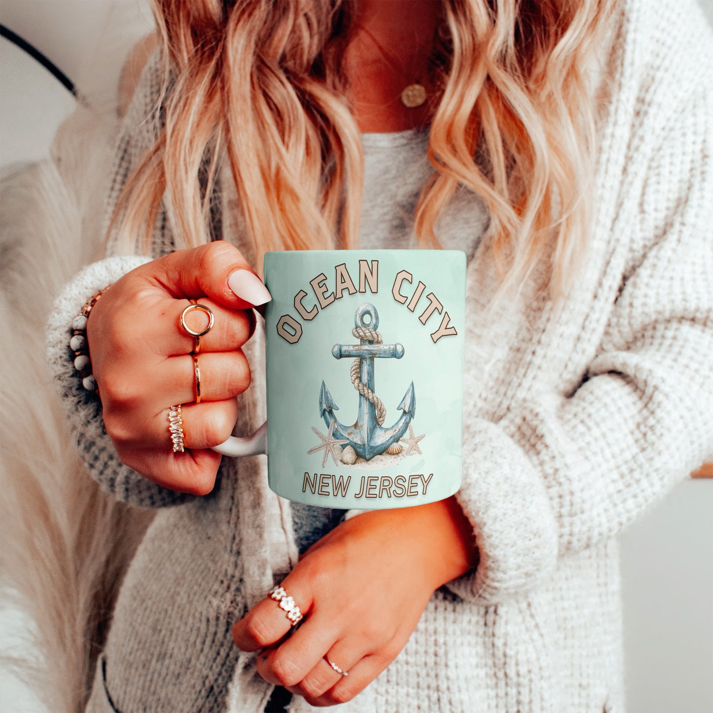 Ocean City (NJ) Anchor Mug
