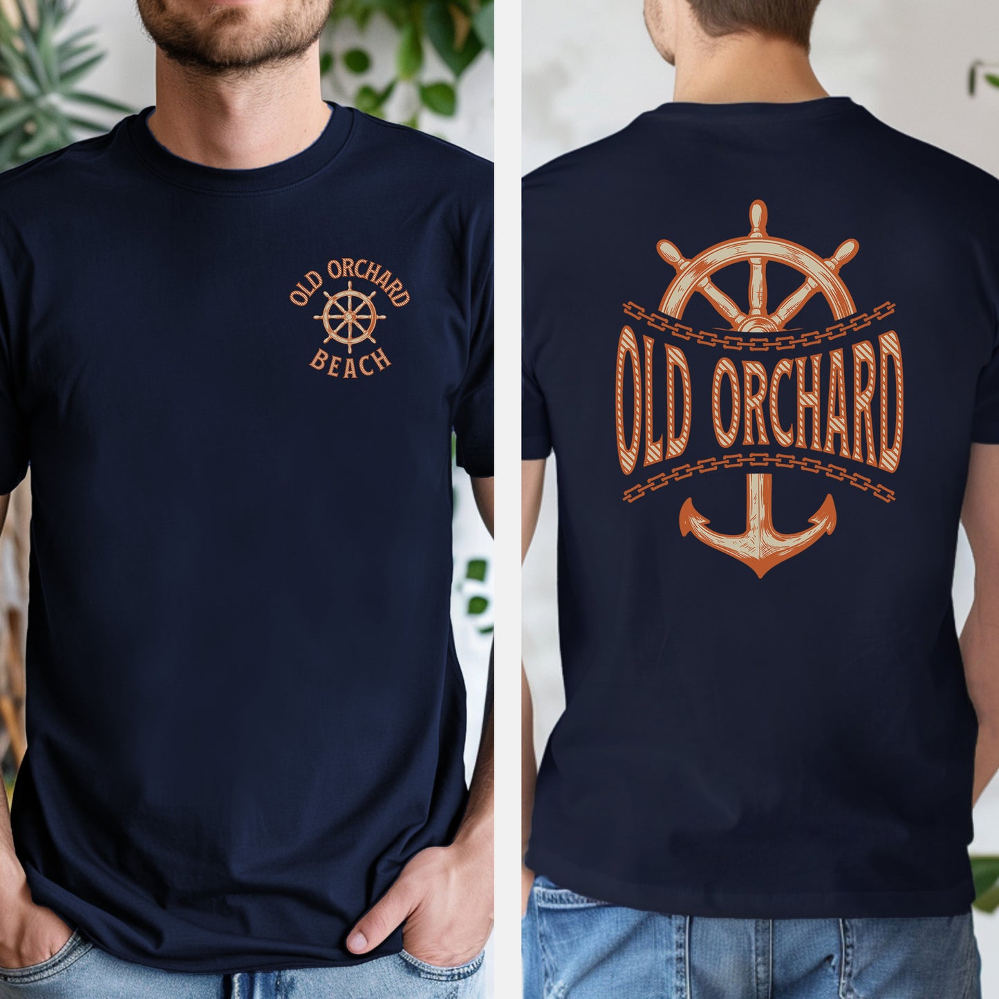 Old Orchard Beach Nautical T-Shirt