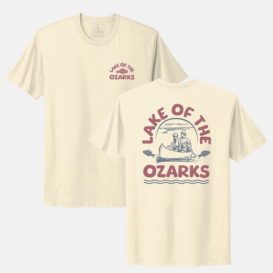 The Lake of the Ozarks Canoe T-Shirt