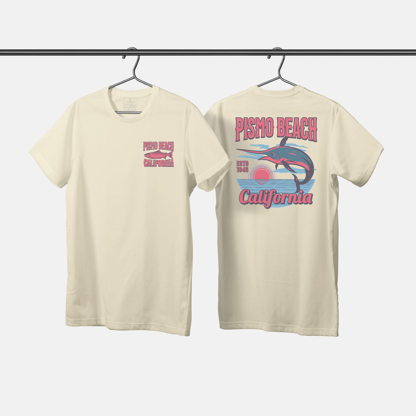 Pismo Beach Fishing T-Shirt