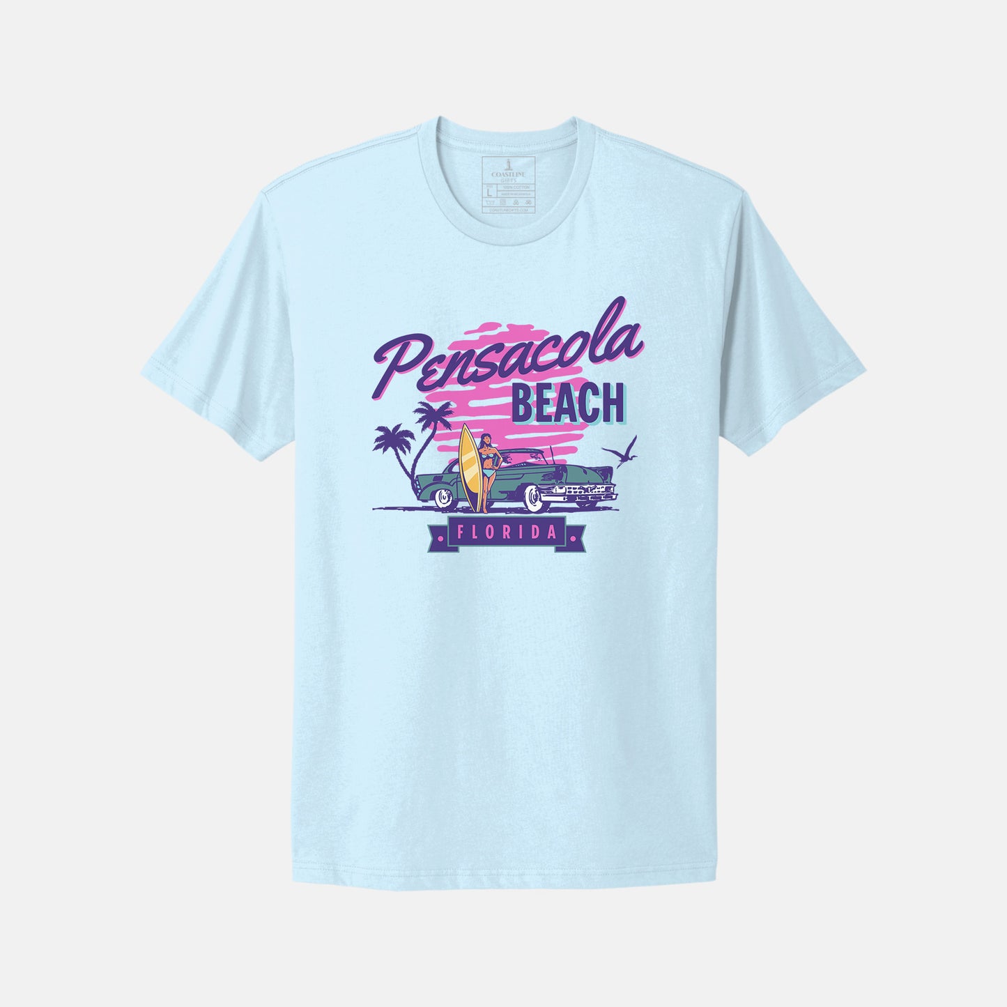 Pensacola Beach Retro T-Shirt