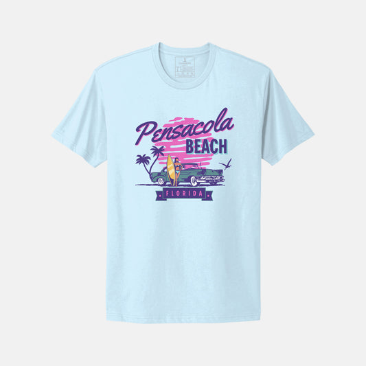 Pensacola Beach Retro T-Shirt