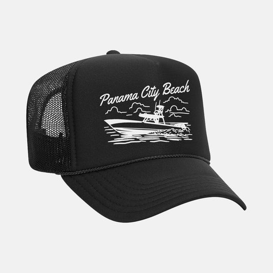 Panama City Beach Coastal Trucker Hat