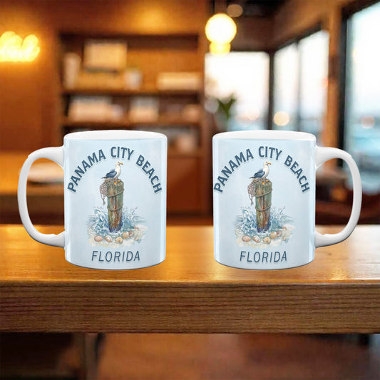 Panama City Beach Seagull Mug