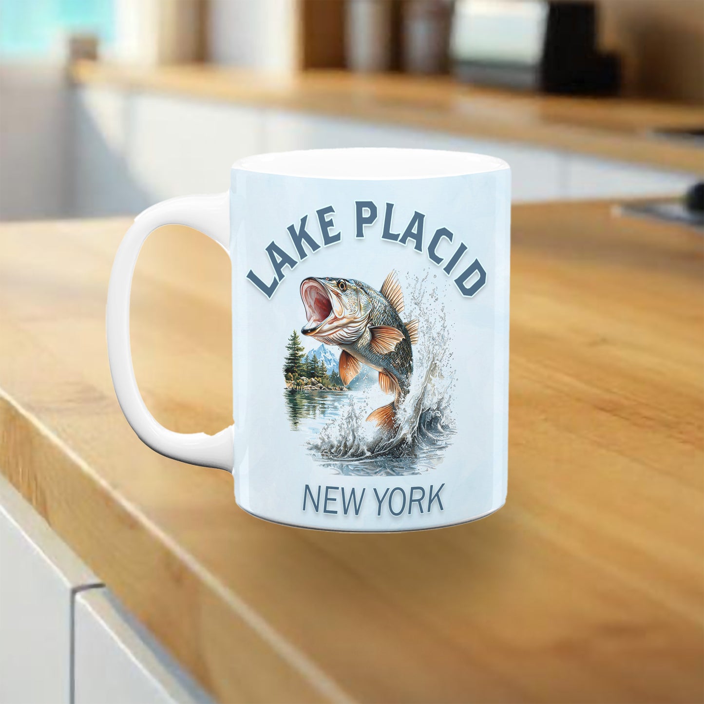 Lake Placid Fish Mug