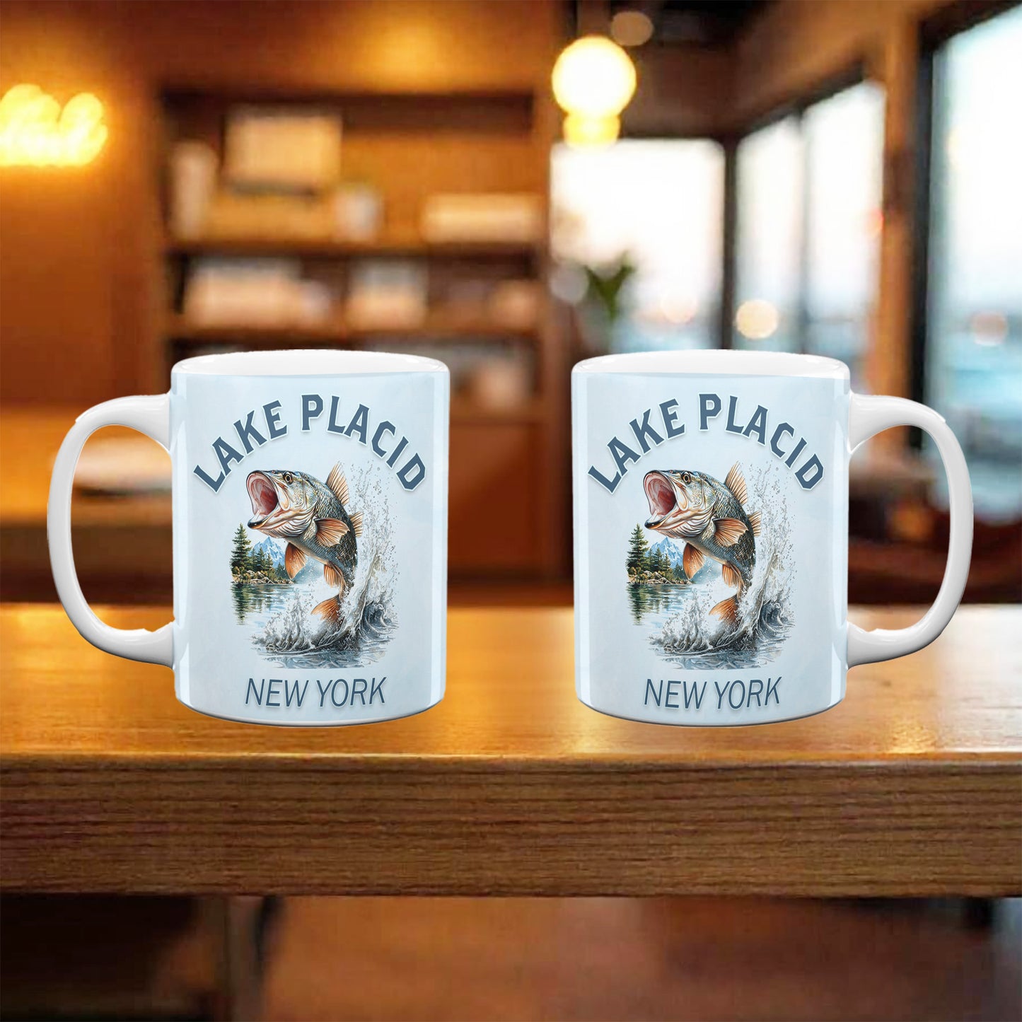 Lake Placid Fish Mug