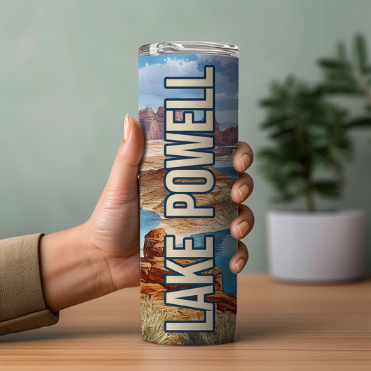 Lake Powell Dock Skinny Tumbler
