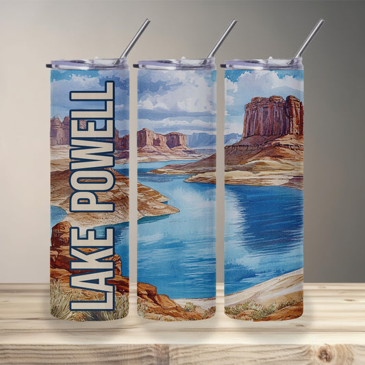 Lake Powell Dock Skinny Tumbler