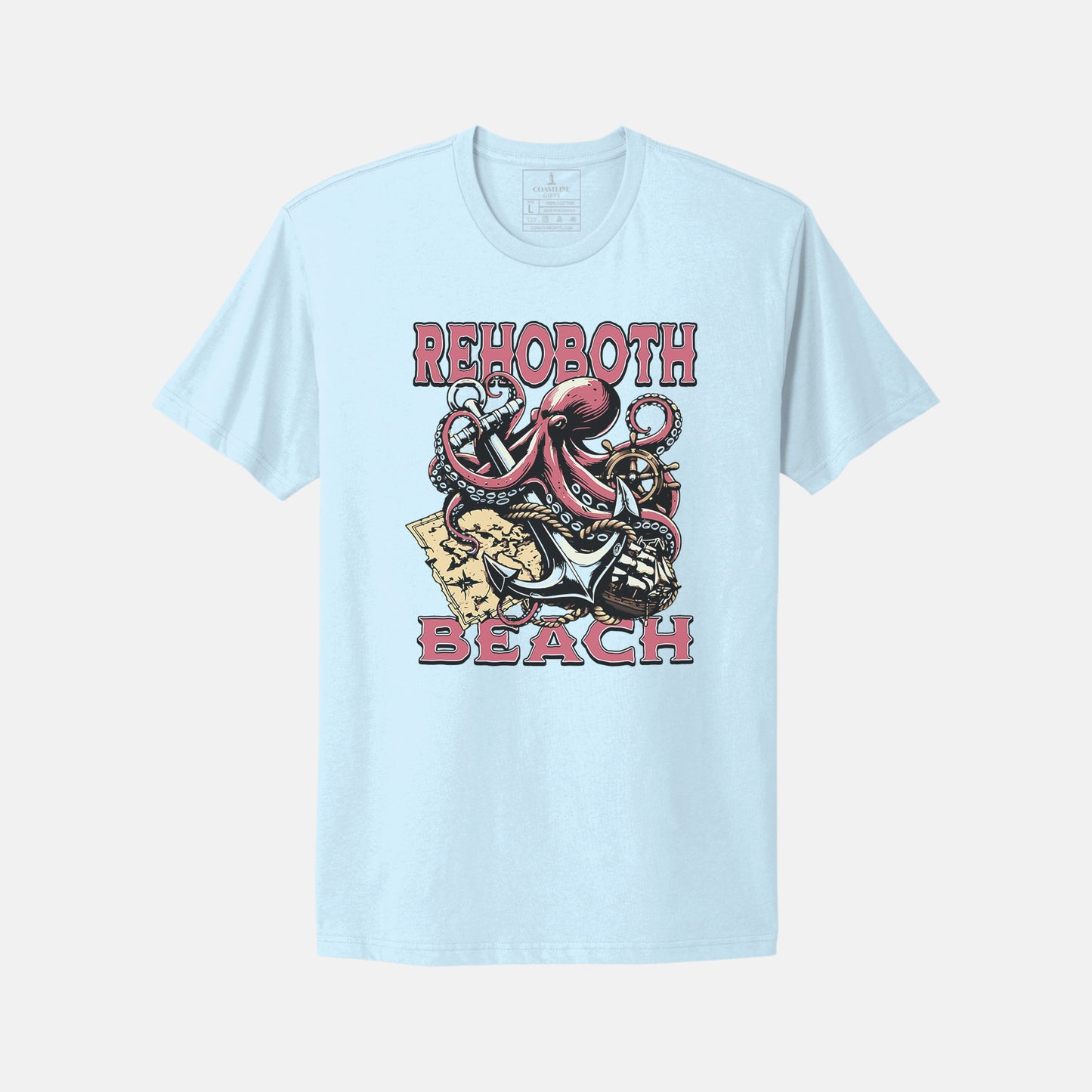 Rehoboth Beach Octopus T-Shirt