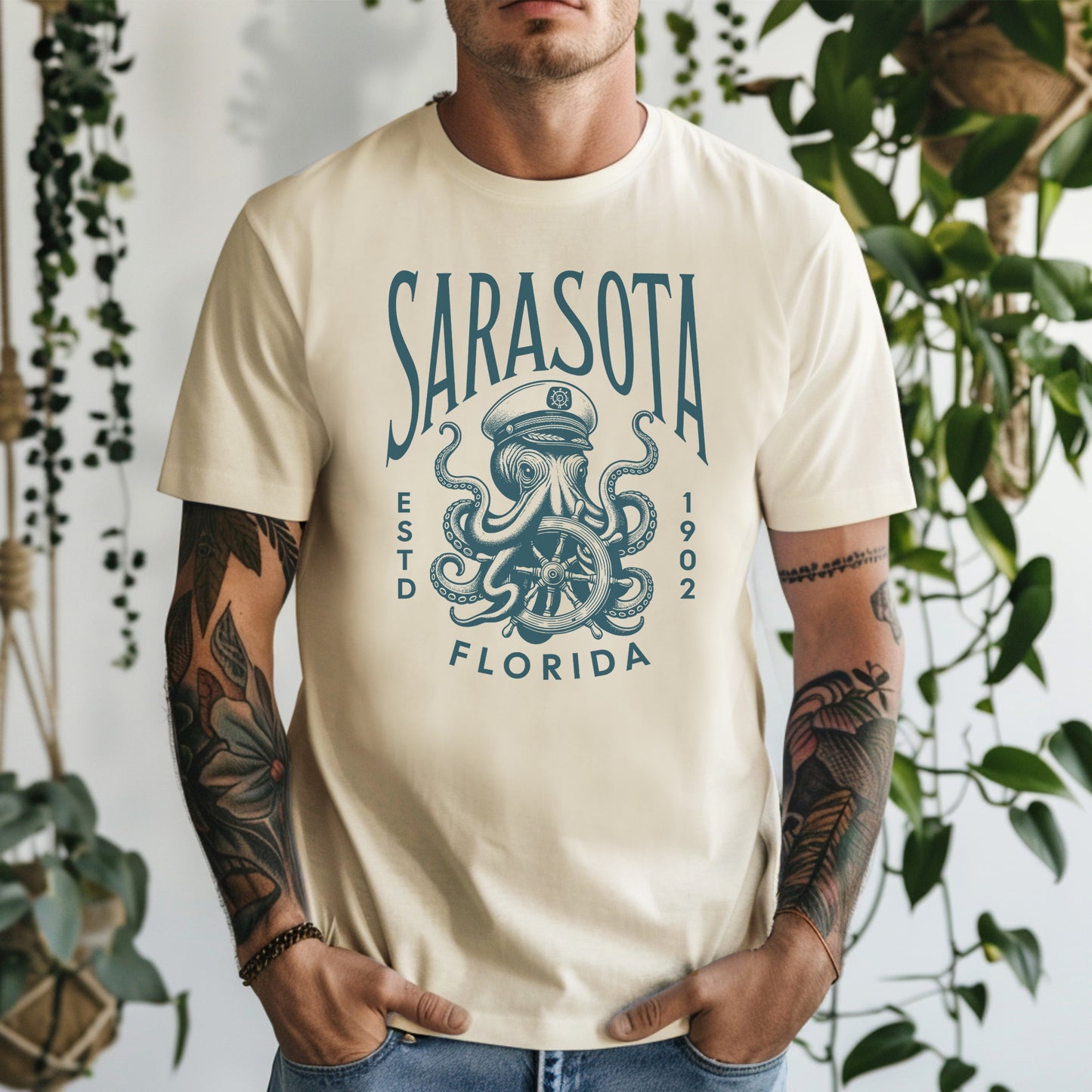 Sarasota Octopus T-Shirt