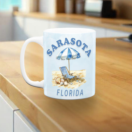 Sarasota Umbrella Mug