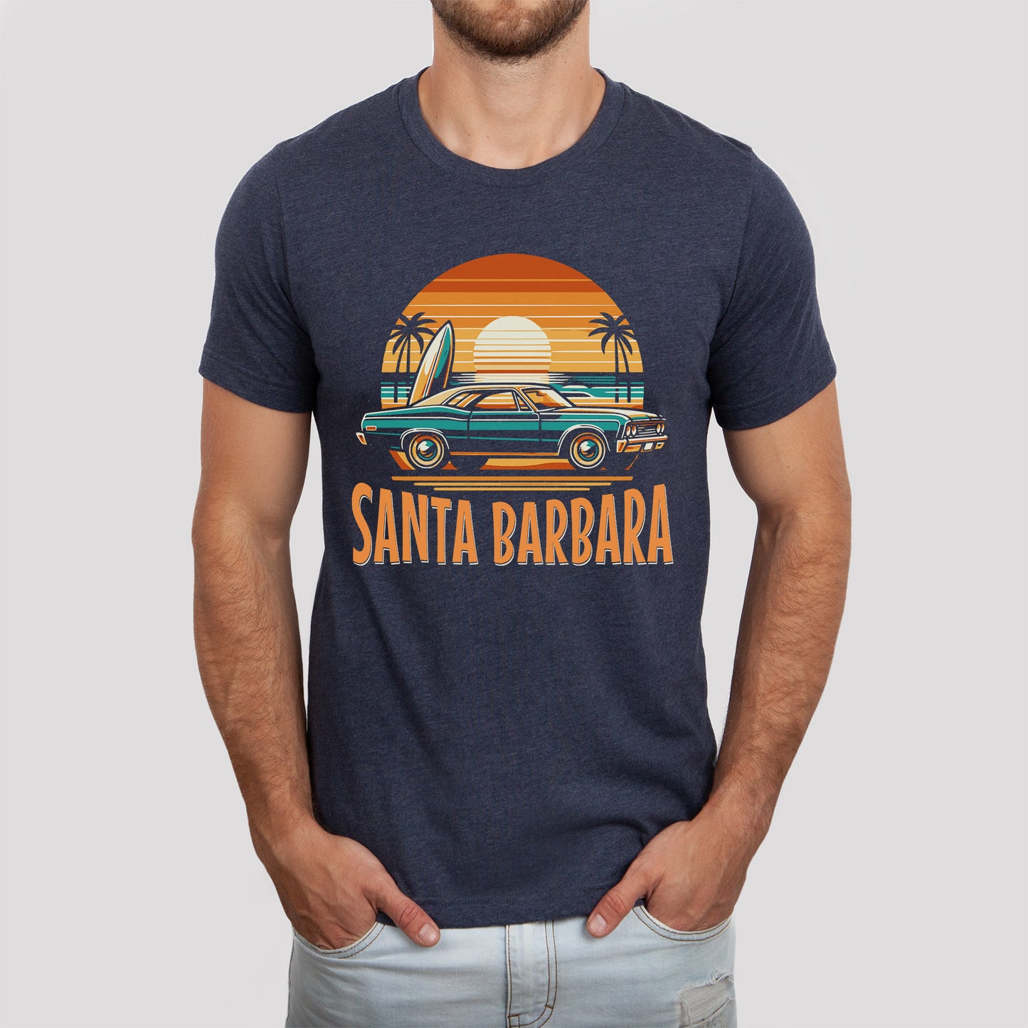 Santa Barbara Retro T-Shirt
