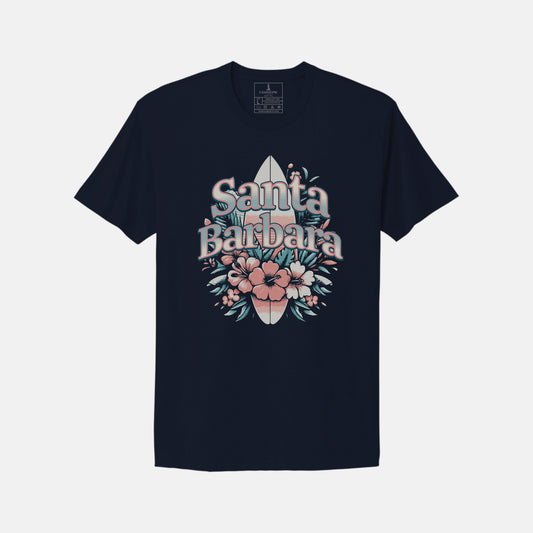Santa Barbara Surfboard T-Shirt