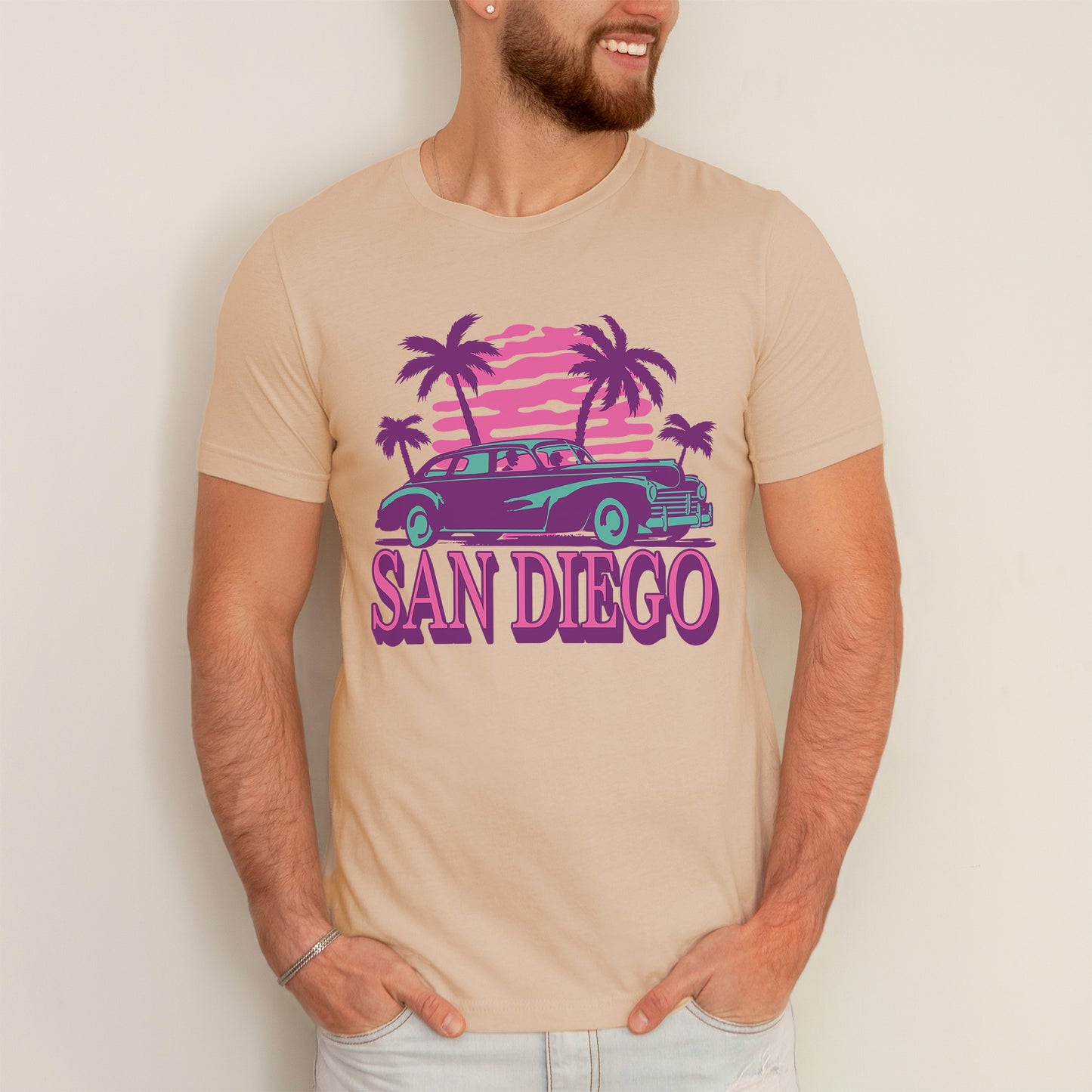 San Diego Retro T-Shirt