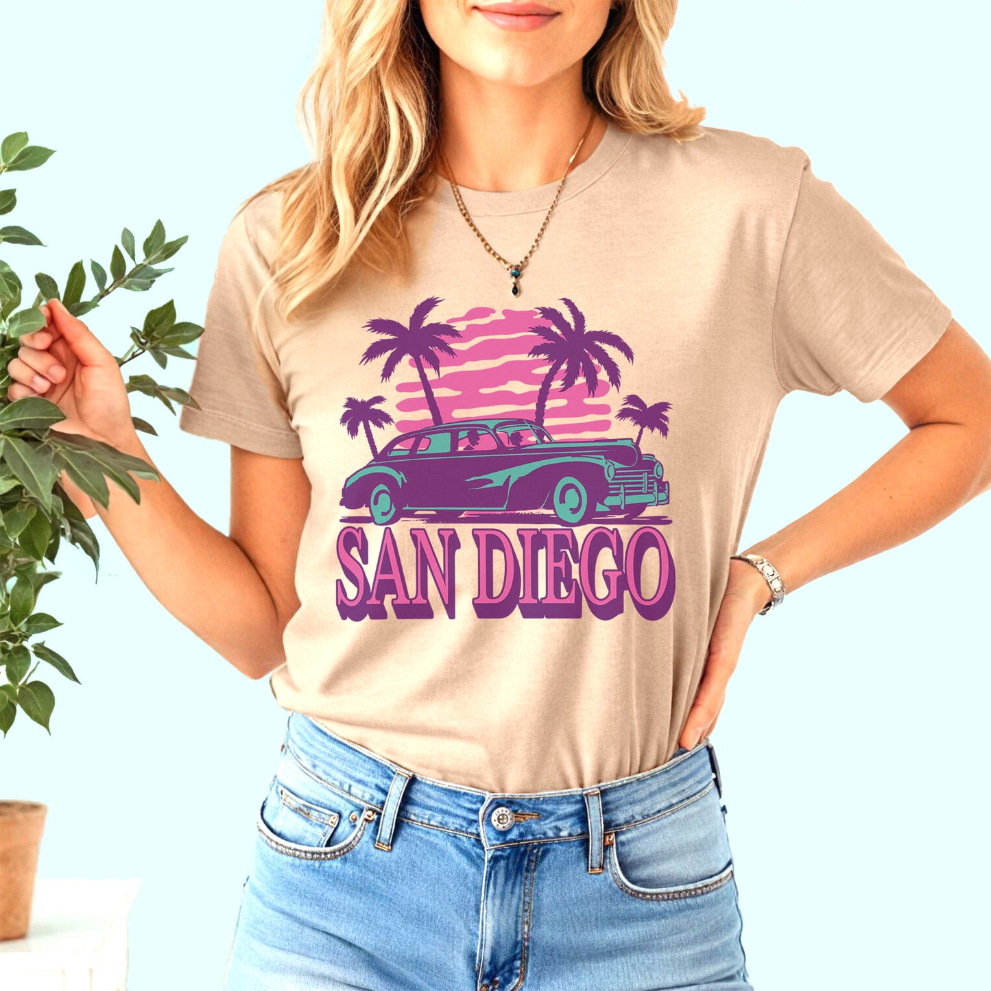 San Diego Retro T-Shirt