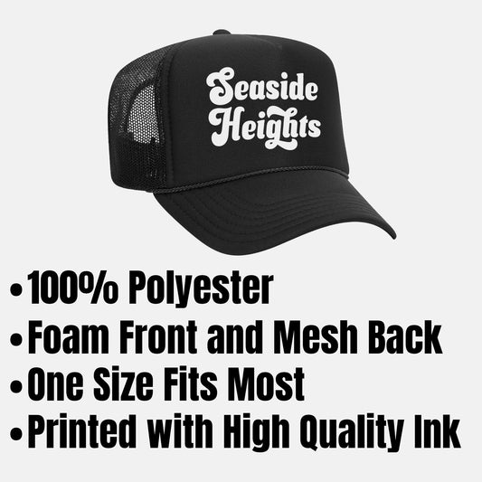 Seaside Heights Retro Trucker Hat