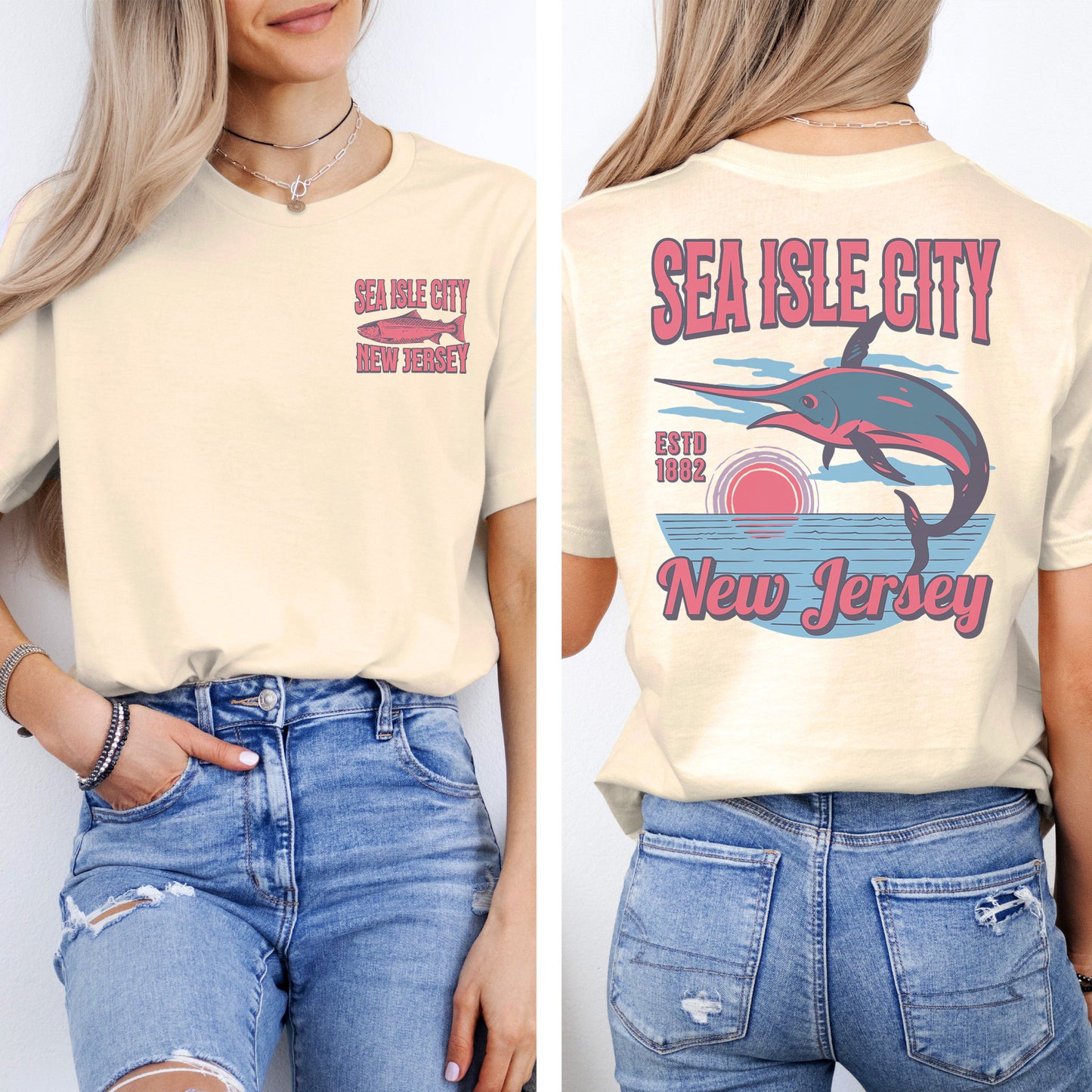 Sea Isle City Fishing T-Shirt