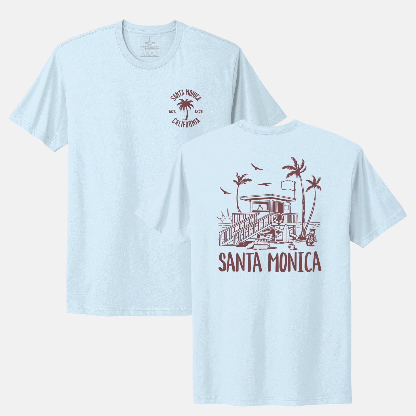 Santa Monica Palm Tree T-Shirt