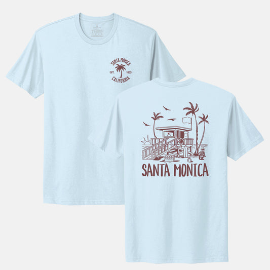 Santa Monica Palm Tree T-Shirt