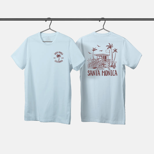 Santa Monica Palm Tree T-Shirt