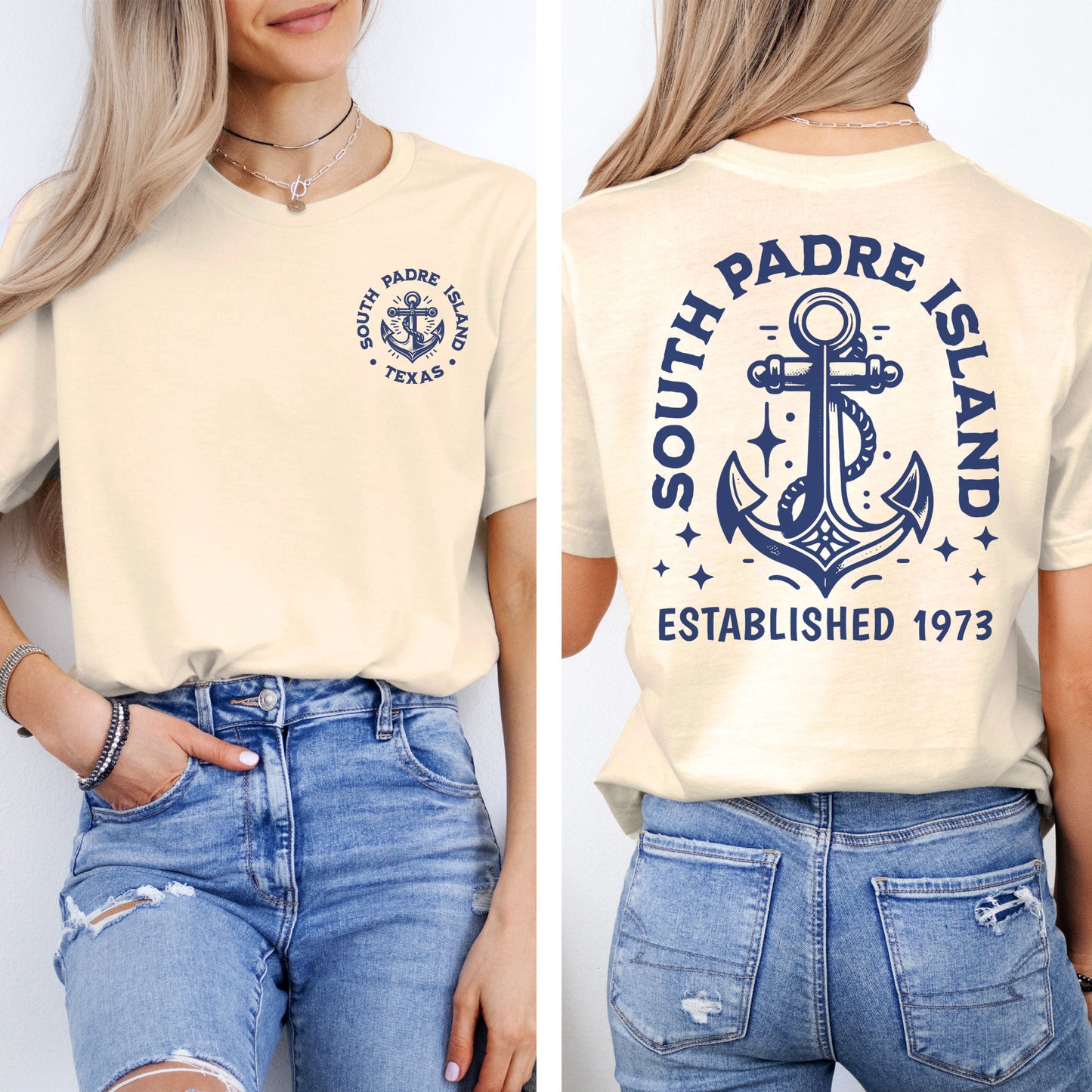 South Padre Island Anchor T-Shirt