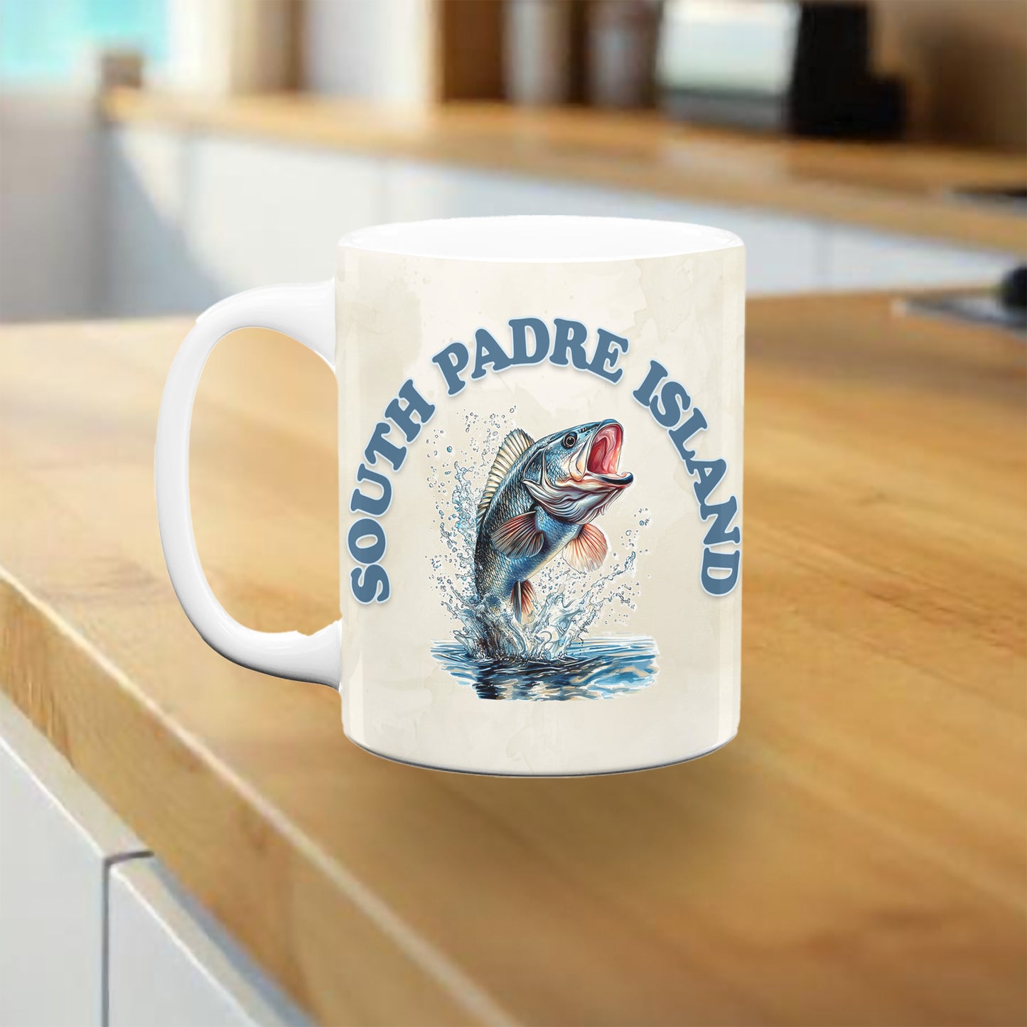South Padre Island Fish Mug