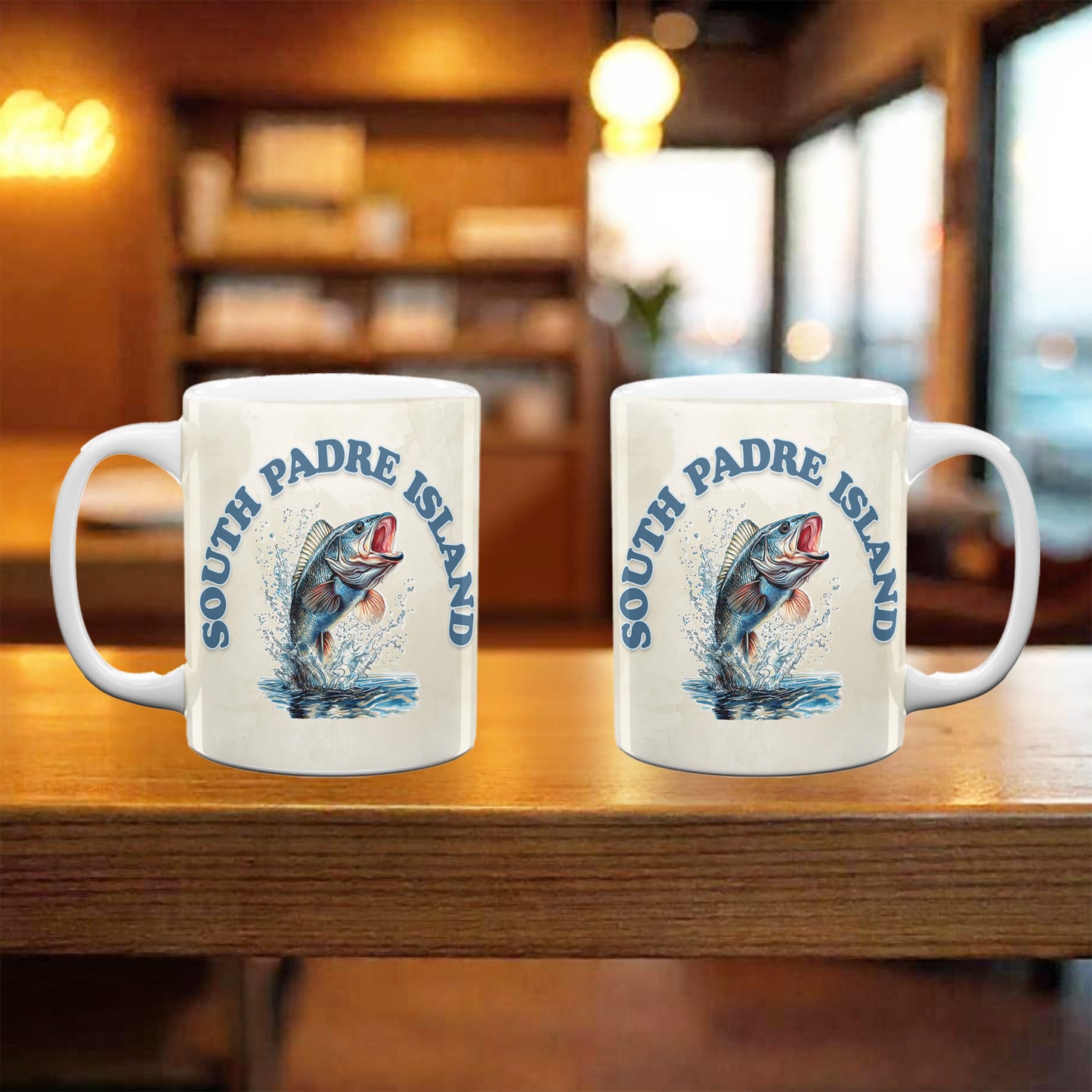South Padre Island Fish Mug