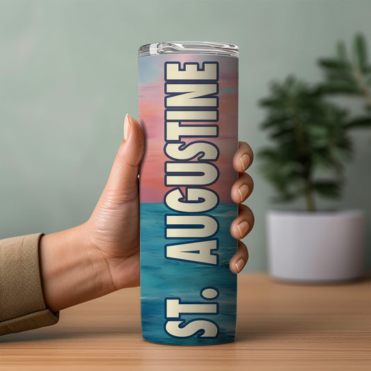 St. Augustine Seagull Skinny Tumbler