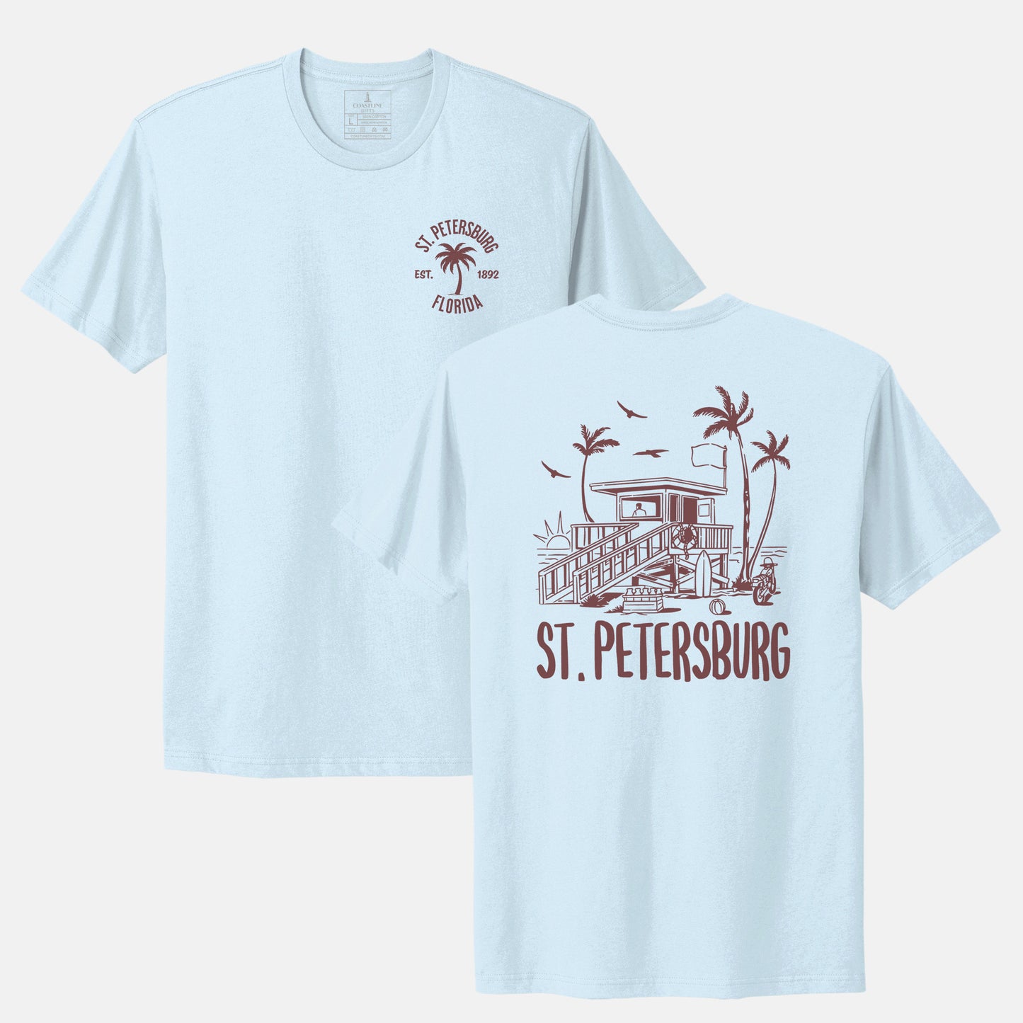 St. Petersburg Palm Tree T-Shirt