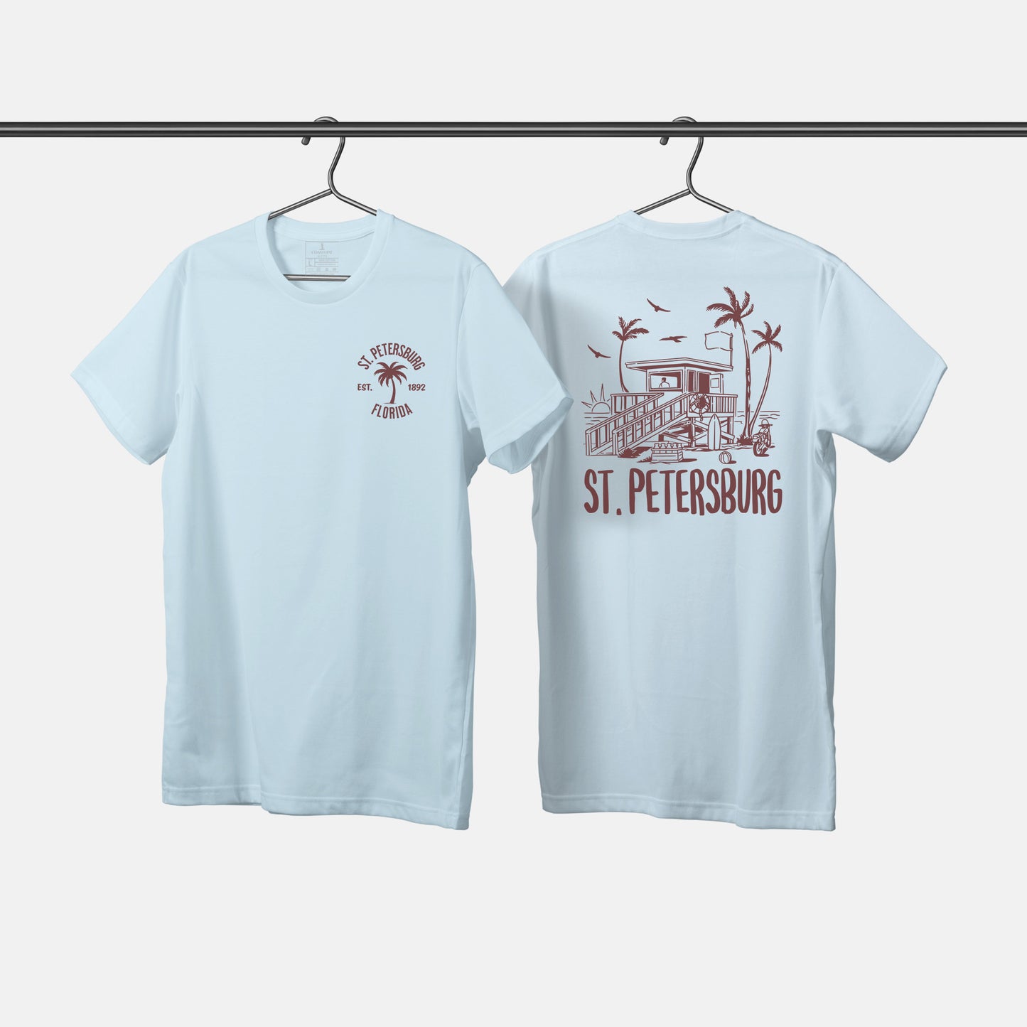 St. Petersburg Palm Tree T-Shirt